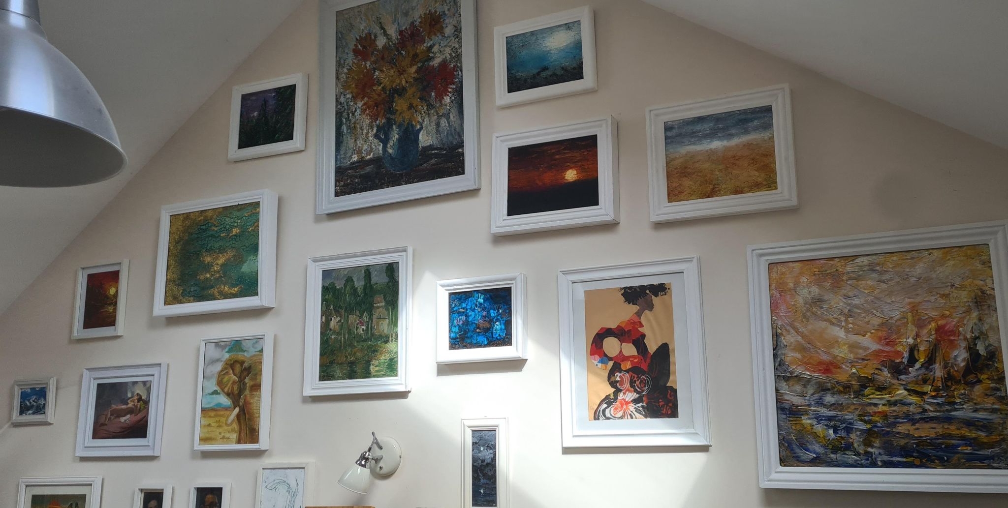 Wall of Artwork