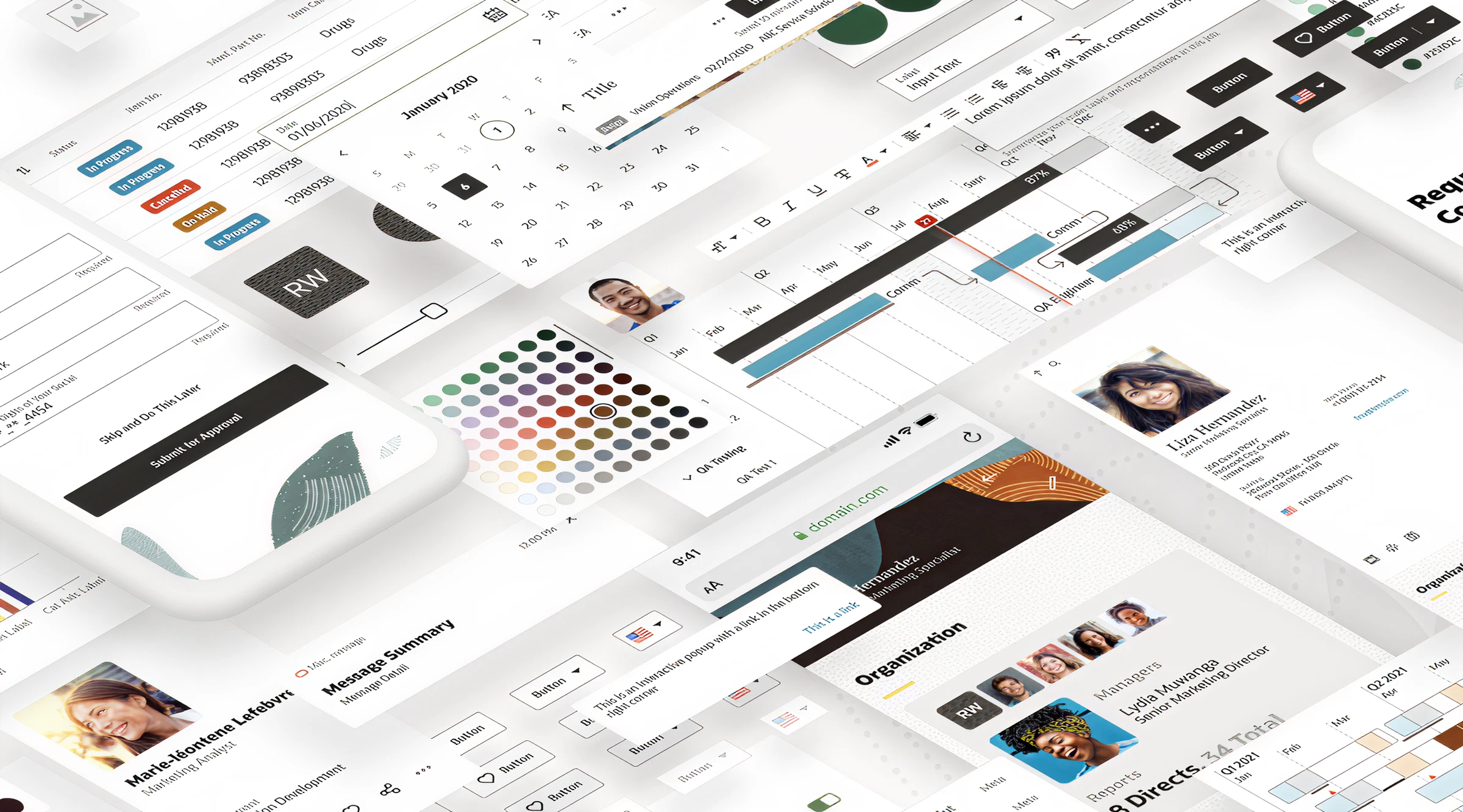 A broad range of Designs from Oracle